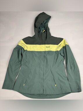 Marmot Roam Lightweight Rain Jacket Urban Army/Dark Zinc Women’s L